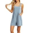 thumbnail image 3 of Cueply Rompers for Women Short Overalls Casual Summer Adjustable Strap Shorts Jumpsuit with Pockets, 3 of 7