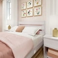 thumbnail image 4 of Maxwood Furniture, Inc. Max and Lily Farmhouse Queen Bed with Plank Headboard White Wash, 4 of 5