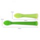 thumbnail image 2 of Cuidado Cuchara para bebé Cuchara para bebé de 1ª edad Cuchara de silicona para aprendizaje Cuchara para bebé Cubiertos para bebé 1ª edad Lote útil para bebé Cuchara para bebé Juego de 2 cucharas, 2 of 5
