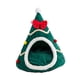 thumbnail image 4 of Cama para gatos con forma de árbol de Navidad, casa semicerrada para gatos, cama cueva navideña, L, 4 of 9