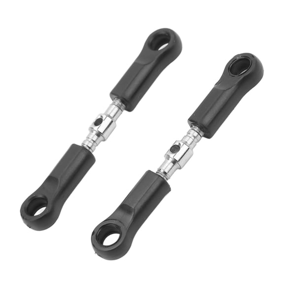 Barra de dirección RC BuyWeek 2 piezas PA acero negro plata