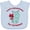 AE-Light Blue, variant on Inktastic I Want a Hippopotamus for Christmas Boys or Girls Baby Bib