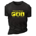 thumbnail image 2 of Camiseta Da Ma para hombre con diseño de piedra, papel y tijeras para adultos, hombres, mujeres, adolescentes, jóvenes y ocio., 2 of 6