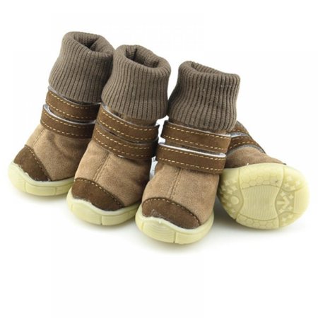 Outdoor Dog Boots Winter Dog Shoes Nonslip for Snow Rain