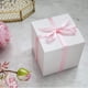 thumbnail image 3 of Caja de regalo GEFTOL, 50 unidades, 10 x 10 x 10 cm, papel blanco, 3 of 8