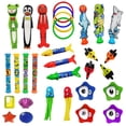 thumbnail image 1 of Juguetes de buceo para niños, palo de buceo, juego de gemas subacuáticas, deportes acuáticos, piscina de delfines, Verano, 1 of 4