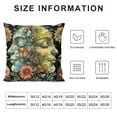 thumbnail image 5 of ONETECH Vintage Throw Pillow Covers Decorative Moon with Floral Botanical Throw Pillow Cases for Couch Sofa Home Living Room, 5 of 5