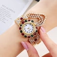 thumbnail image 4 of Trayknick Strass Montre à Quartz Mode Brillante Stable Bracelet de Performance Montre pour la Vie Quotidienne, 4 of 13