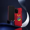 thumbnail image 2 of Good Vibes Only Dark Red iPhone 15 Case-iPhone 14 Case-iPhone Case-iPhone, 2 of 2