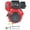 Red, variant on GELUOXI 10HP 418CC 4 Stroke Diesel Engine,186F 6300W Heavy Duty Single Cylinder Diesel Motor Engine For Small Agricultural Machinery (Red)