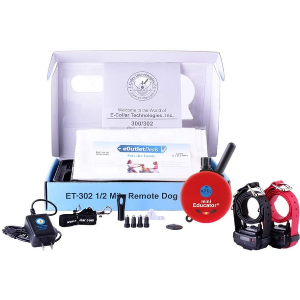 Mini Educator ECollar ET300 / ET302 Dog Training Collar System with