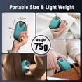 thumbnail image 6 of Hand Warmers Rechargeable, 2 Pack 6000mAh Electric Portable Pocket Heater, Heat Therapy Great for Raynauds, Hunting, Golf, Camping, Women Mens Gifts, 6 of 11