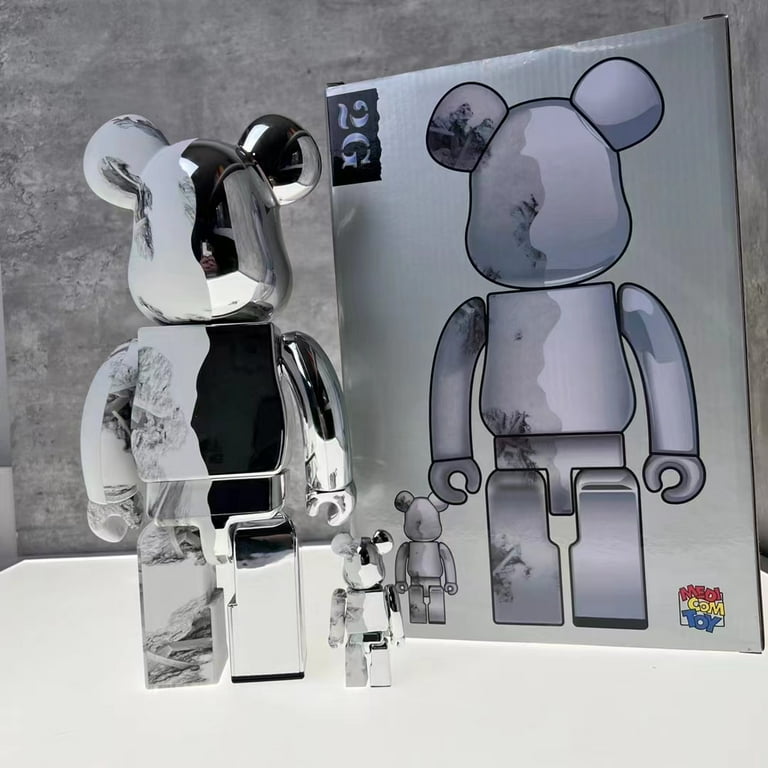 Bearbrick 400%+100% HajimeSorayama 2G Plating Robot Style 11 Bearbrick 400%+100% HajimeSorayama 2G Plating Robot Style 11