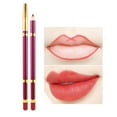 thumbnail image 1 of Lipstick Pencil Lip Liner Makeup Non Stick Glue Easy To Apply Waterproof Long Lasting Lipstick Durable Color Velvet Easy To Carry, 1 of 8