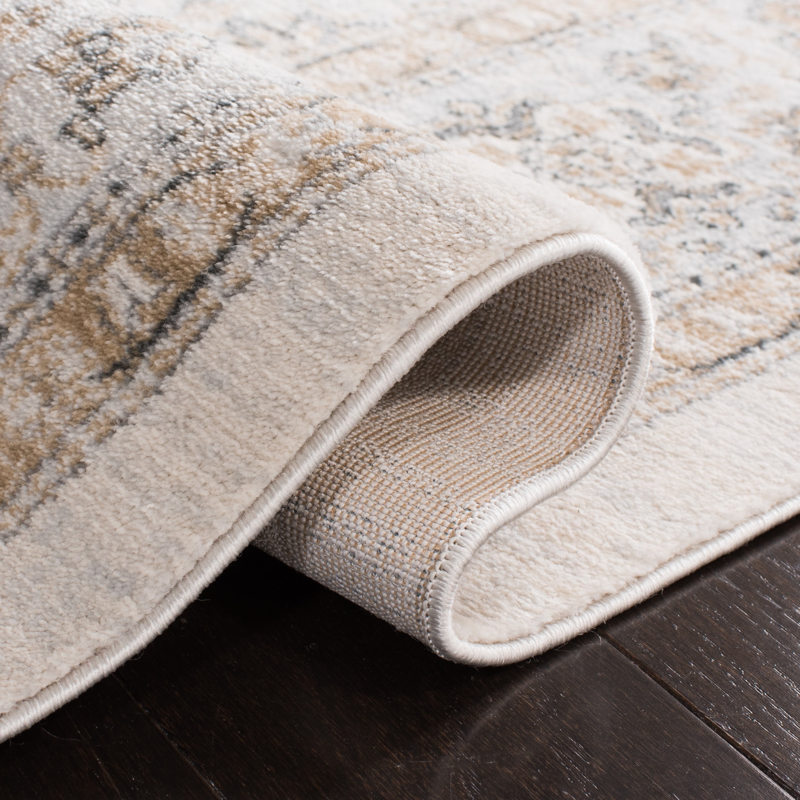 SAFAVIEH Isabella Zander Oriental Runner Rug, Cream/Beige, 2'2" x 8'