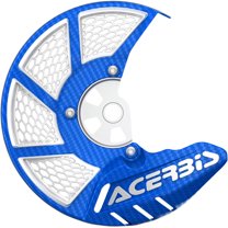 Acerbis X-Brake 2.0 Blue Vented Front Brake Disc Cover (2449490211)