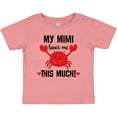 thumbnail image 3 of Inktastic Mimi Loves Me Grandson Boys or Girls Baby T-Shirt, 3 of 5