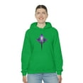 thumbnail image 5 of Purple Cross Hoodie, 5 of 9
