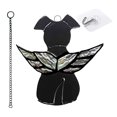 thumbnail image 1 of Pet Memory Pendant Dog Sympathy Gift Pet Memory Pendant Rainbow Moon Angel Dog Long Chain 3D Charm Decorative Exquisite Dog Sympathy Acrylic Window Hangings, 1 of 7