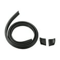 thumbnail image 1 of Universal Car Rear Spoiler Wing Rubber Lip Rear Roof Lip Trim Kit Matte Black, 1 of 8