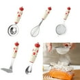 thumbnail image 2 of Handheld Whisk Stainless Steels Spoon/Mud Compactors/Eggs Separator Blending Tool For Eggs Beating And Mixing Use, 2 of 15