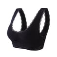 thumbnail image 1 of Minnieouse Sujetador sin costuras sexy y de apoyo para mujeres que quieren comodidad y estilo Push Up Bra Bra Push Up Sujetador deportivo Ropa Ropa interior negro,1 4XL, 1 of 6