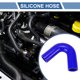 thumbnail image 2 of 1 Pcs 38mm/ 1.5" ID 120mm/4.72" Lenght 135 Degrees Blue Car Silicone Hose Coolant Hose Universal, 2 of 7