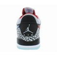 thumbnail image 3 of Nike Air Jordan Legacy 312 Low GS Boys Shoes Size 5.5, Color: Black/Wolf Grey/Valor Blue, 3 of 5