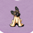 thumbnail image 4 of Inktastic Shepherd Puppy Boys or Girls Baby Bib, 4 of 4