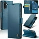 thumbnail image 3 of Funda tipo cartera Samsung Galaxy A16 5G con cierre magnético, RFID, tarjetero, soporte, carga inalámbrica, 3 of 5