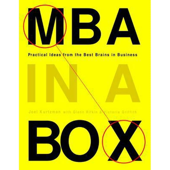 Pre-Owned MBA in a Box: Practical Ideas from the Best Brains in Business (Hardcover) 0609610880 9780609610886