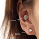 thumbnail image 3 of pares de aretes de magnetterapia Metiz Lymphvity de 6 mm Sincero Electrónica, 3 of 5