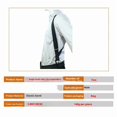 thumbnail image 5 of Suspenders for Men Heavy Duty for Big and Tall, Clip-On Elastic Braces for Formal and Casual Wear (black), 5 of 5