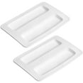 thumbnail image 1 of SHISUYAN 2 Pcs Silicone Toaster Covers for 2 Slice Breakfast Maker Bread Maker Lid, 1 of 8