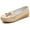 A-beige, variant on Women Loafers Leather Rubber Sole Slip On Walking Flats Casual Moccasin Boat Shoes