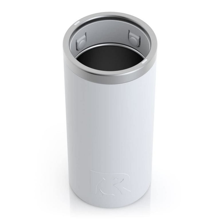 RTIC Skinny Can Cooler Fits all 12oz Slim Cans Chalk Insulated