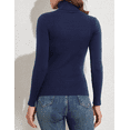 thumbnail image 7 of PrettyGuide Women's Ribbed Turtleneck Long Sleeve Sweater, 7 of 7