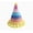 E, variant on 4 pack light blue birthday hats creative children adult party birthday cake hats cartoon birthday baking decoration paper hats
