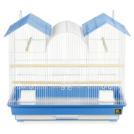 Prevue Pet Products Triple Roof Bird Cage - Blue SP1804TR-1