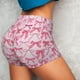 thumbnail image 4 of Fotbe Pink bows Shorts Sin Costuras – Shorts Deportivos de Cintura Alta para Mujer, Elásticos para Gimnasio, Yoga, Running o Ciclismo-Medium, 4 of 8