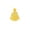 Yellow, variant on Ouuluon Set of 10 Luminous Mini Figurines, Glow in Dark Resin Tabletop Ornaments for Holiday Party Decor