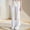 White, variant on BXJX Girls Cotton Leggings Size 7-8 T, Full Length Soft Elastic Waist Stretchable Kids Flare Pants Pink