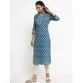 thumbnail image 3 of Tunic Dress | Long Tunic Dress for Leggings | Relaxed Fit | Indian Kurta for Women | Kurti Dress for Women | Indian Kurti | Cotton Kurta, 3 of 5