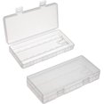 thumbnail image 1 of HUGFEGWE 2 x 18650 Battery Storage Case Holder Organizer Box Transparent 2Pcs U2536-18145, 1 of 7