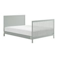 thumbnail image 5 of Oxford Baby Essential 4-in-1 Convertible Panel Crib with Round Spindles, Gray, 5 of 9