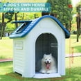 thumbnail image 2 of 1pc Outdoor Large Four Seasons Universal Dog House, Winter Warm Dog House, For, 2 of 5