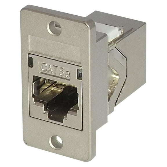 TUK - Cat5e RJ45 Shielded Panel Mount Coupler
