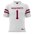 thumbnail image 2 of Men's GameDay Greats #1 White UMass Minutemen Football Jersey, 2 of 4