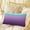 Teal Purple, variant on Teal Pimk Ombre Throw Pillow Cover, Pillowcase Protectors with Zipper, Breathable Decorative Lumbar Pillow Case Cover, Modern Geometric Striped Abstract Art Pillow Shams for Couch Sofa 16x24Inch