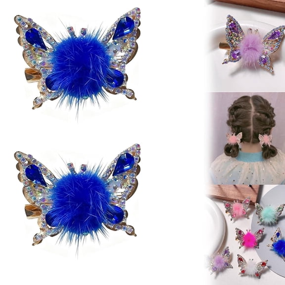 Flying Butterfly Hairpin, Moving Wings Butterflies Hair Clips, 10D Fluttering Delicate Pins, For Daily Styling
